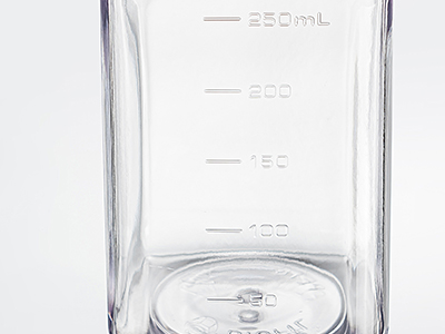 瓶身透明度高，刻度線清晰、準(zhǔn)確