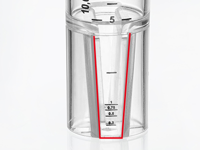 垂直結(jié)構(gòu)的膜設(shè)計，減少了濃差極化，加快樣品處理速度