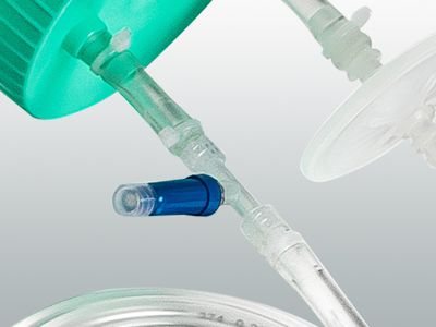 5L三角培養(yǎng)搖瓶密閉轉(zhuǎn)移系統(tǒng)提供三通口可選,,可進(jìn)行無(wú)菌取樣