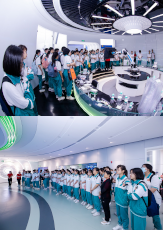 校企聯(lián)合丨廣州開元學校科普研學團參觀潔特生物！